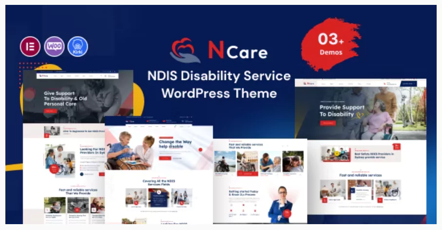 Ncare - NDIS Disability Service WordPress Theme