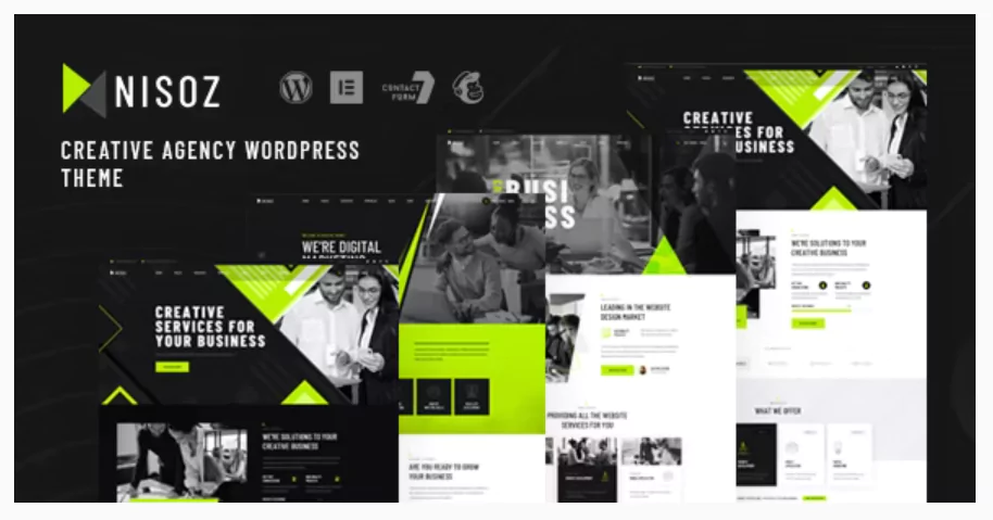 Nisoz - Creative Agency WordPress Theme