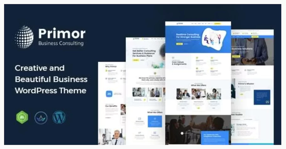 Primor - Business Consulting WordPress Theme