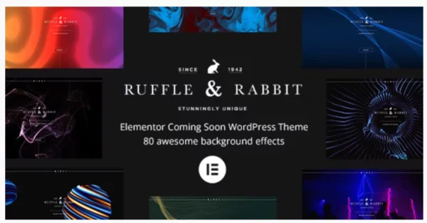 Rabbit - Elementor Coming Soon WordPress Theme