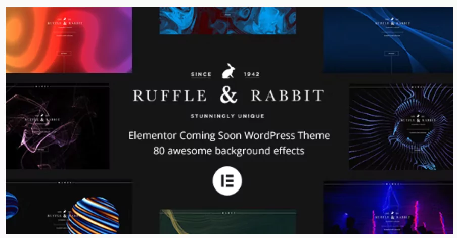 Rabbit - Elementor Coming Soon WordPress Theme