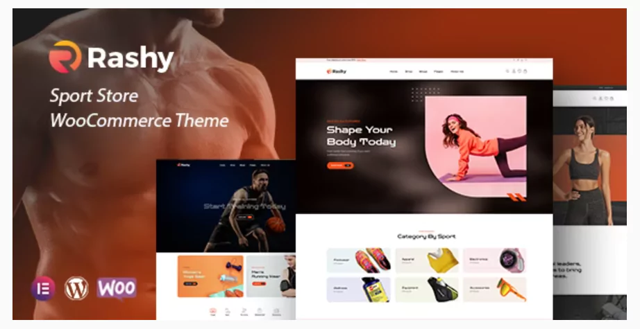 Rashy - Sport Store WooCommerce Theme