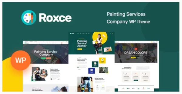 Roxce - Painting Services WordPress Theme