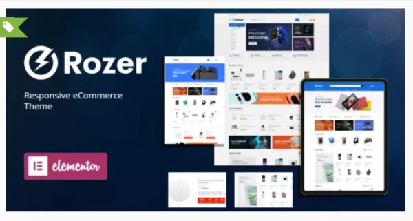 Rozer - Digital eCommerce WordPress Theme