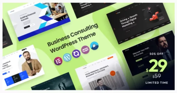 Seargin - Business Consulting WordPress Theme