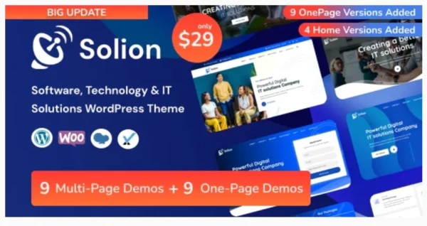 Solion - IT Solutions & Services WordPress