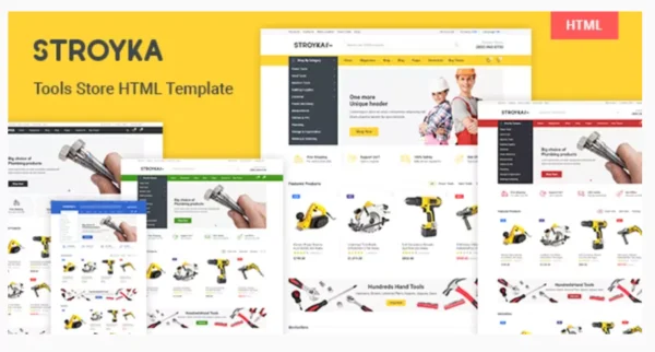 Stroyka - Tools Store HTML Template