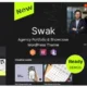 Swak - Agency Portfolio & Showcase WordPress Theme