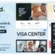 Visard - Immigration Visa Center & Travel Agency WordPress Theme