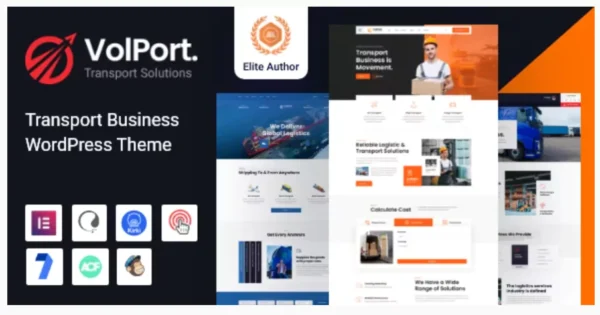 Volport - Logistics & Transport WordPress Theme