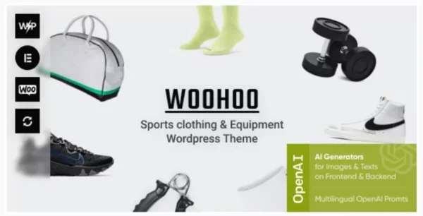 Woo Hoo - Sports Store WordPress Theme