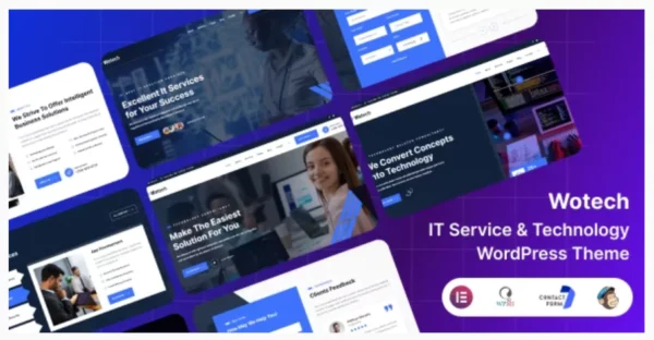 Wotech - IT Service & Business WordPress Theme