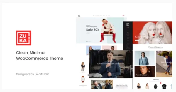 Zuka - Clean, Minimal WooCommerce Theme