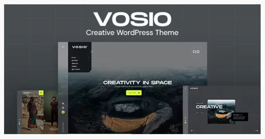 Vosio - Creative WordPress Portfolio