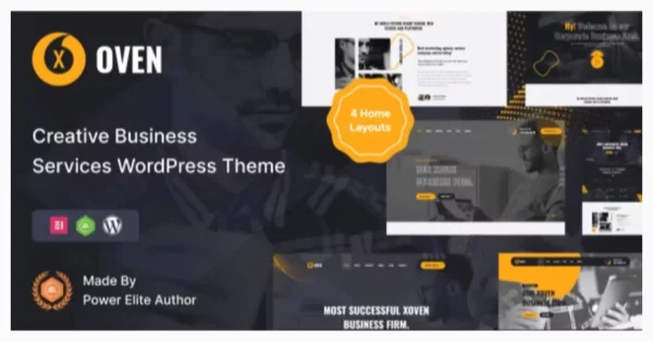 Xoven - Digital Agency Services WordPress Theme