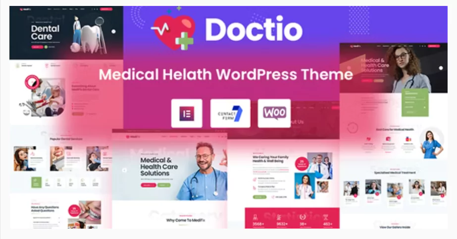 Doctio - Medical Health WordPress Theme