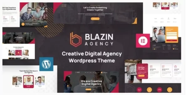 Blazin Agency | Creative WordPress Theme