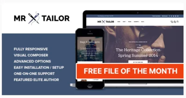 Mr. Tailor -eCommerce WordPress Theme for WooCommerce