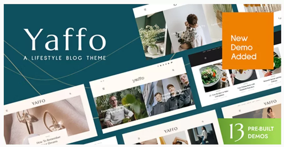 Yaffo - A Lifestyle Personal Blog WordPress Theme