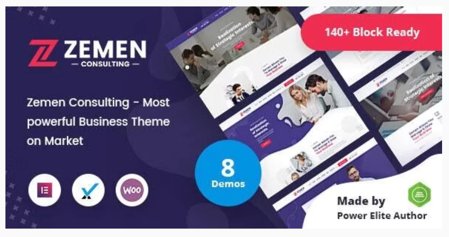 Zemen - Multi-Purpose Consulting Business WordPress Theme + RTL