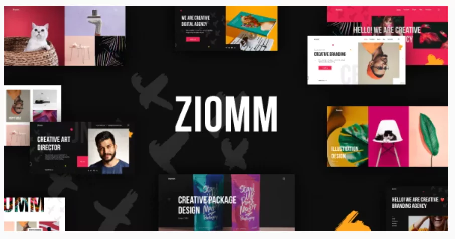 Ziomm - Creative Agency & Portfolio WordPress Theme